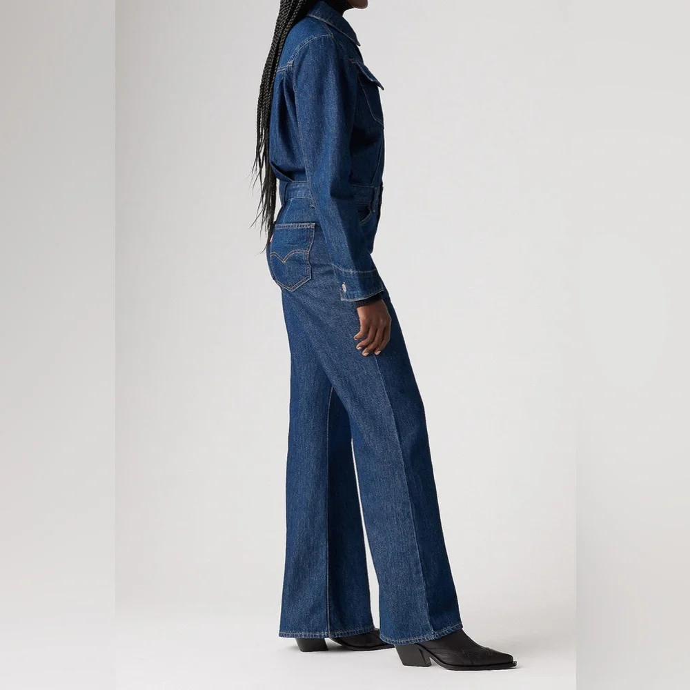 Levi’s Western Jumpsuit - Let’s Get Lost - Rigid Denim | 28 - Picture 2 of 7